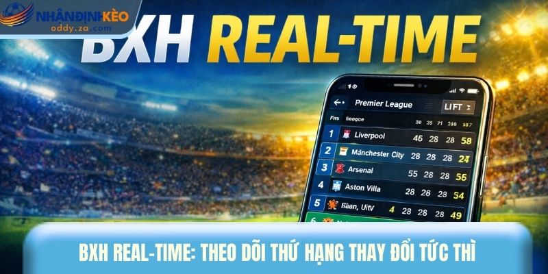 Bảng Xếp Hạng Bóng Đá 2026: Cập Nhật Kết Quả, BXH Mới Nhất 2 BXH real-time: theo dõi thứ hạng thay đổi tức thì