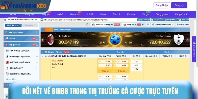 BIN88: Nhà Cái Uy Tín & Hệ Thống Soi Kèo Chuẩn Xác 2026 1 Đôi nét về BIN88 trong thị trường cá cược trực tuyến