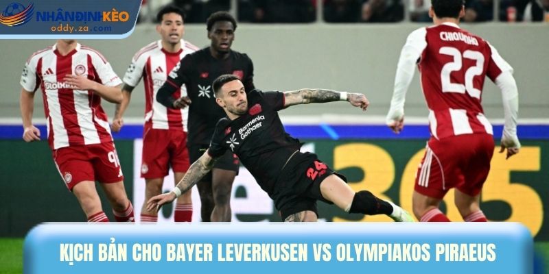 Soi Kèo Leverkusen vs Olympiakos (19/02): Champions League 1 Kịch bản cho Bayer Leverkusen vs Olympiakos Piraeus