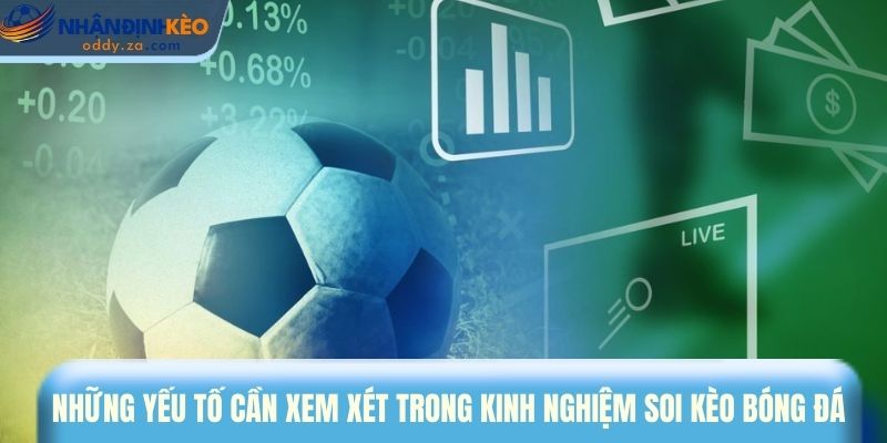10 Kinh Nghiệm Soi Kèo Bóng Đá Bất Bại Từ Các Cao Thủ 2 Những yếu tố cần xem xét trong kinh nghiệm soi kèo bóng đá